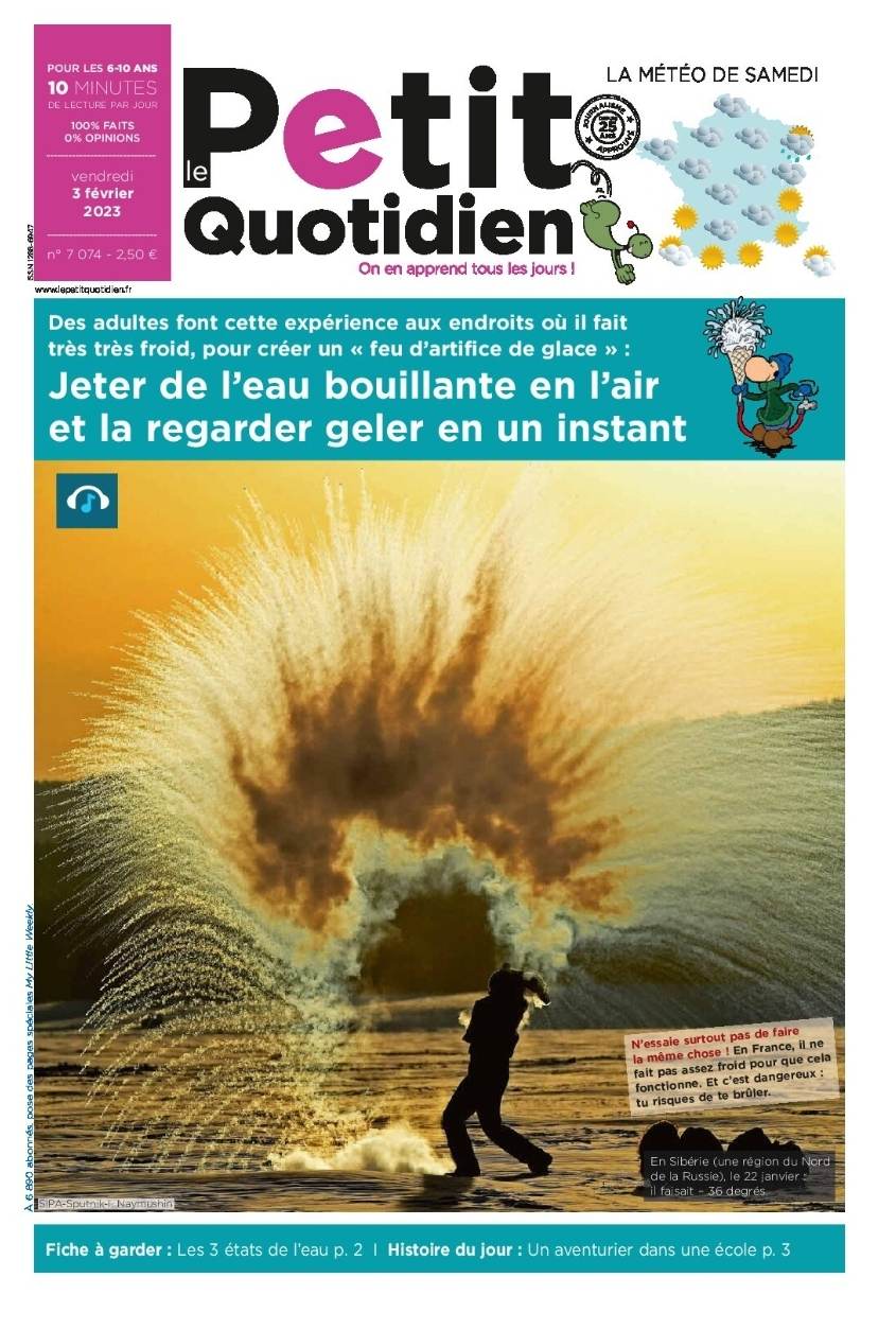 Le petit quotidien - janvier 2023